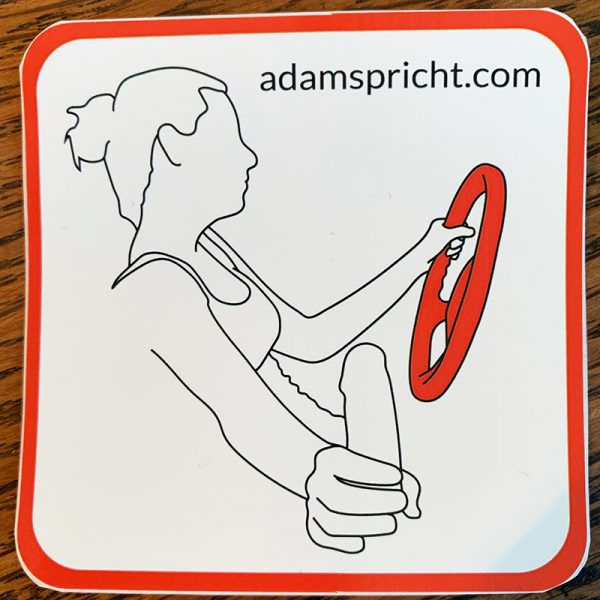 Adam spricht - Sticker