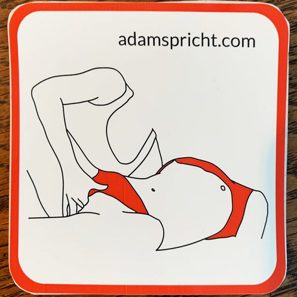 Adam spricht - Sticker